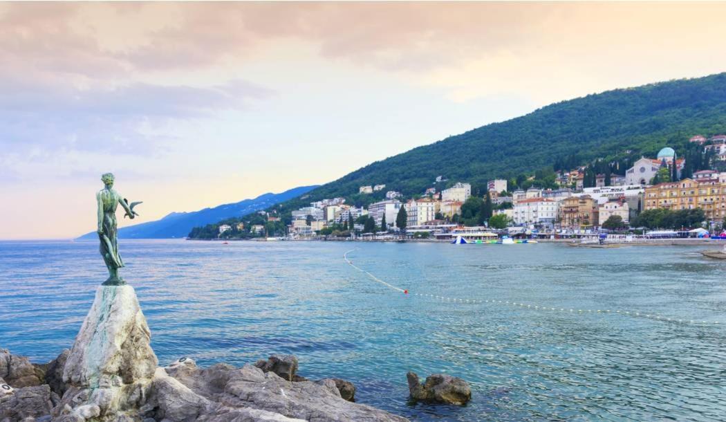 Piccola Villa Adriatic With A Swimming Pool, Grill, Children Playground Opatija Icici Exterior photo